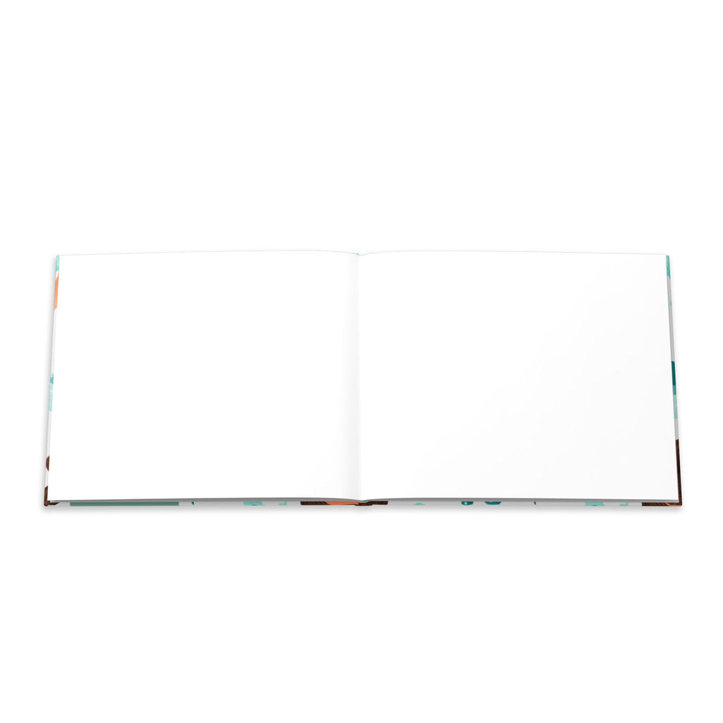 Teal Ballerina Dance Photos Hardcover A4 Photo Book — Keepsake Yearbook Memory Album DIY