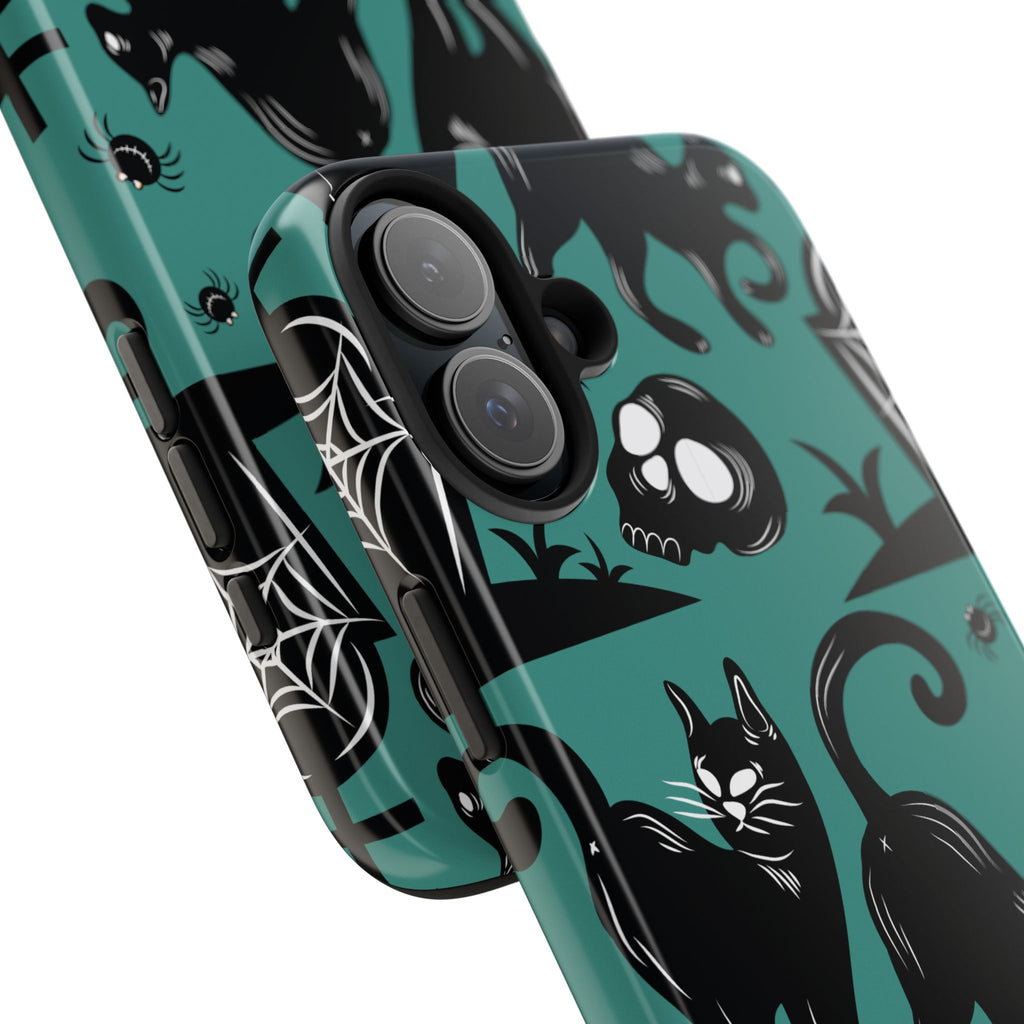 iPhone Case - Halloween Black Cats