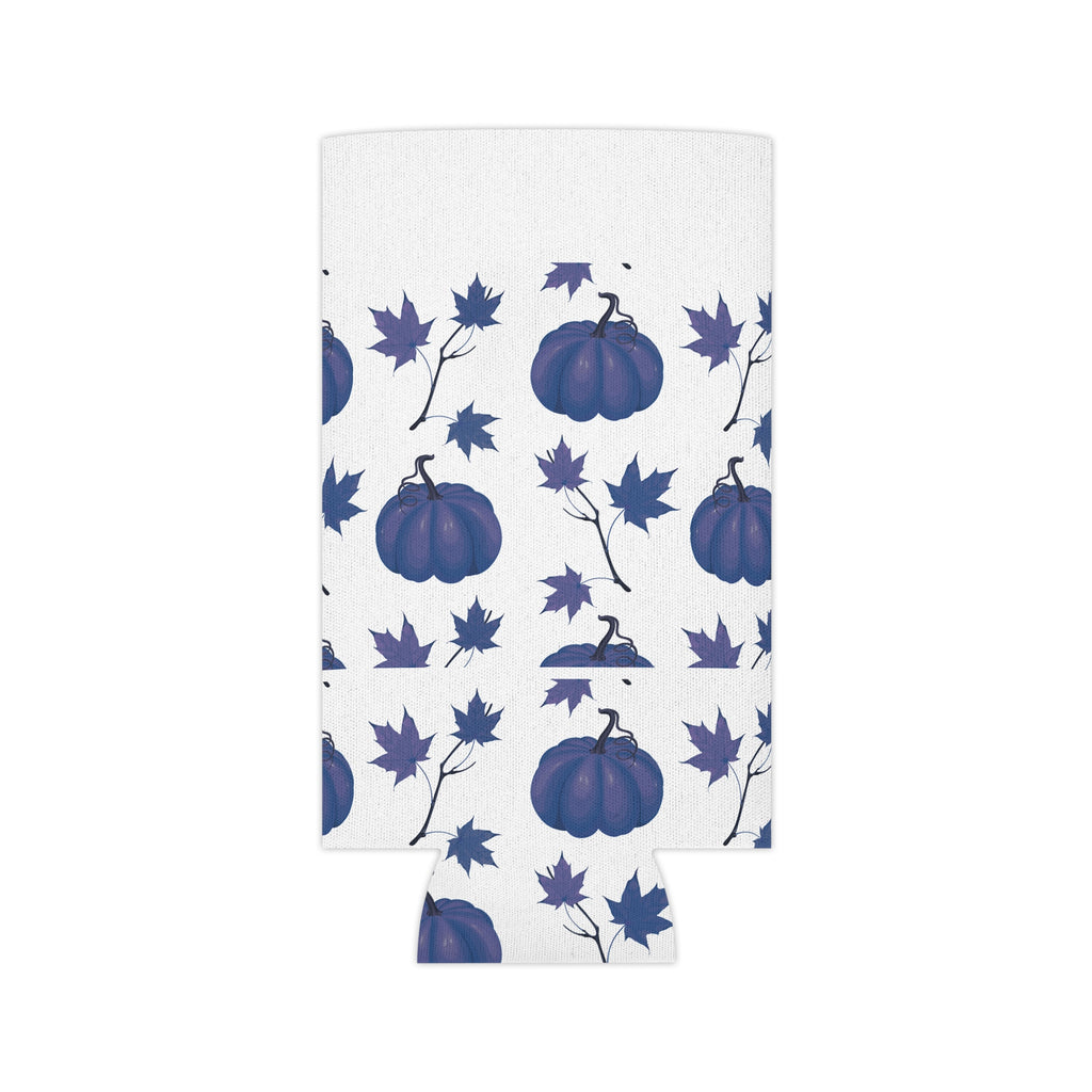 Blue Pumpkin Halloween Can Cooler –Fall Autumn Beverage