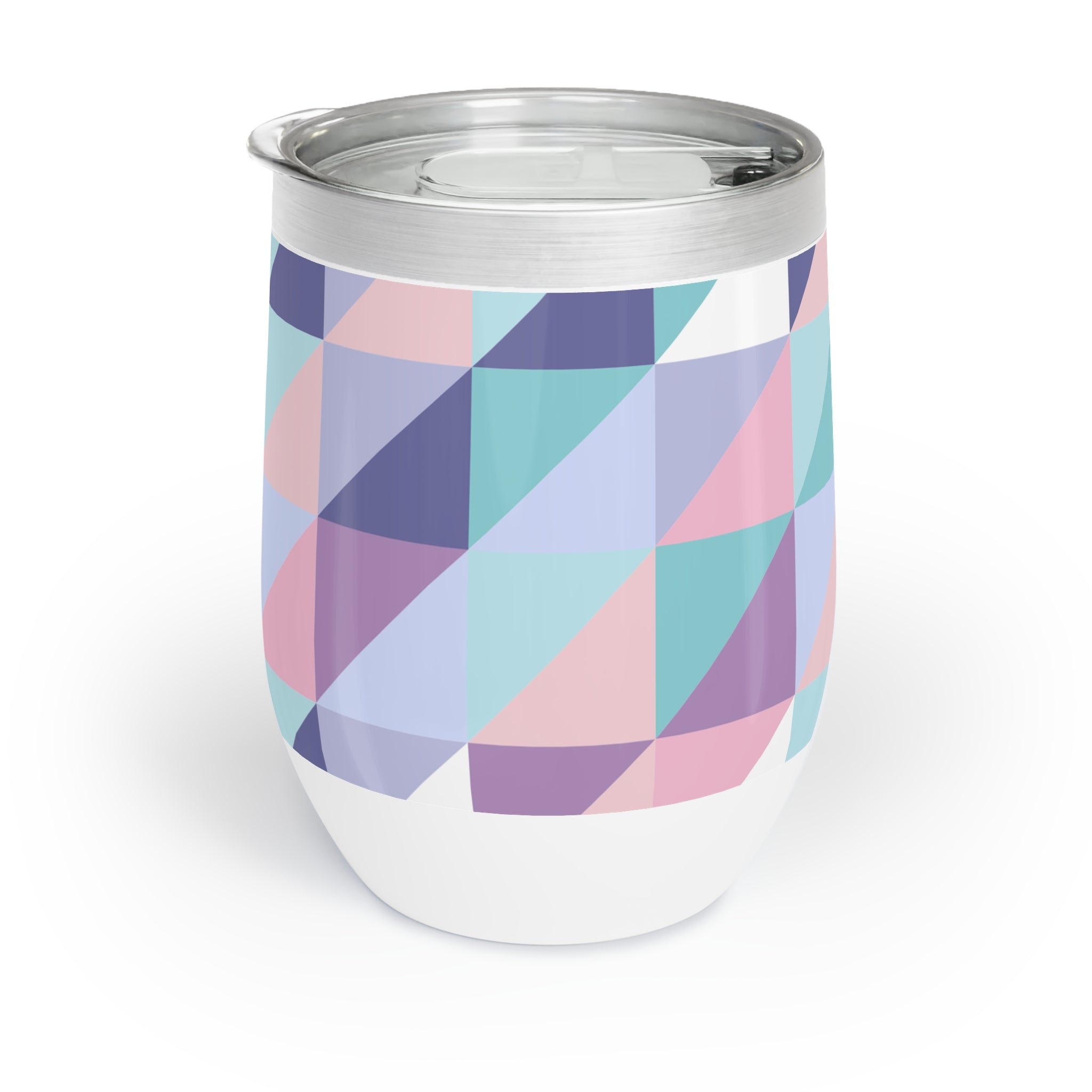 Pastel Chill Wine Tumbler - Colourful Wine Design