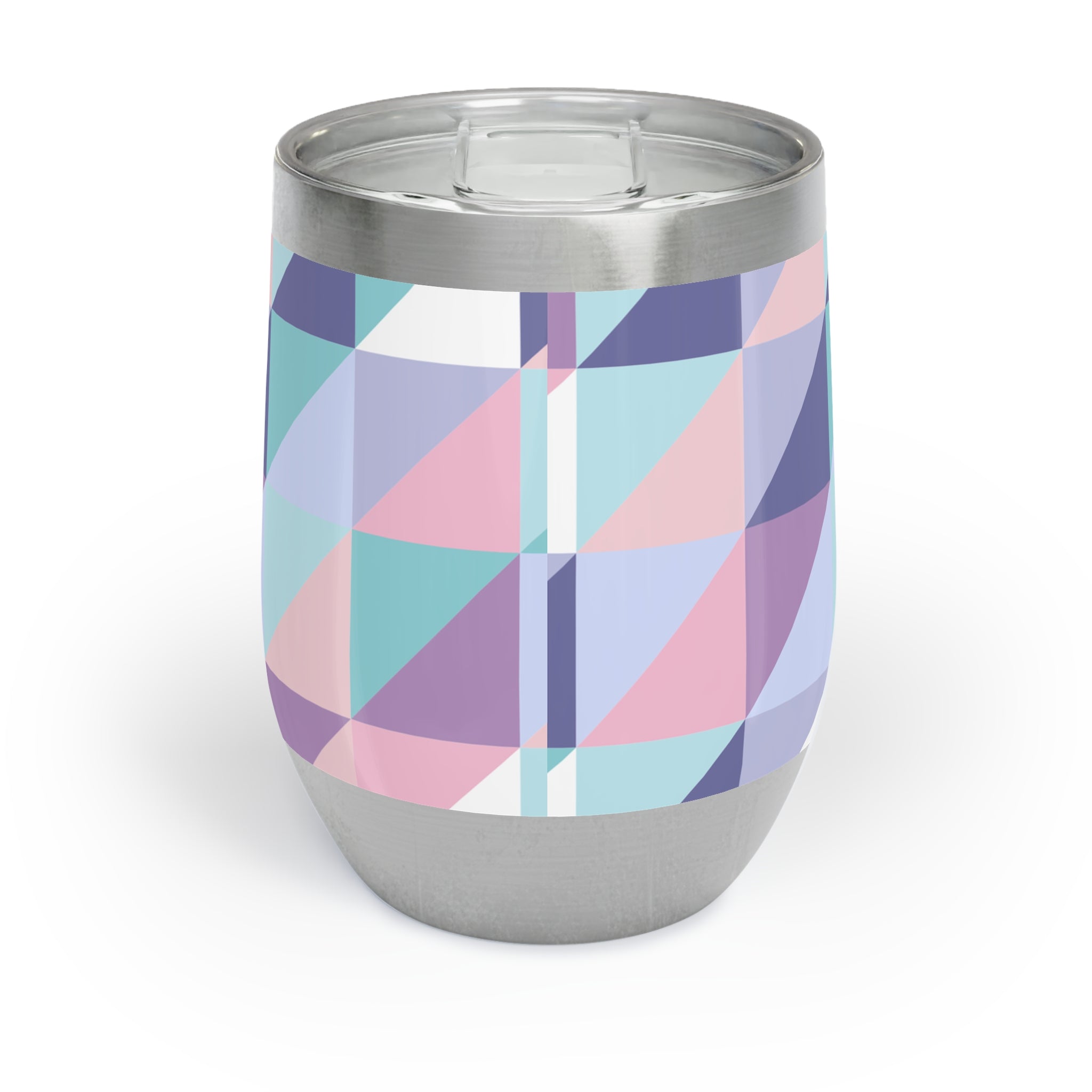 Pastel Chill Wine Tumbler - Colourful Wine Design