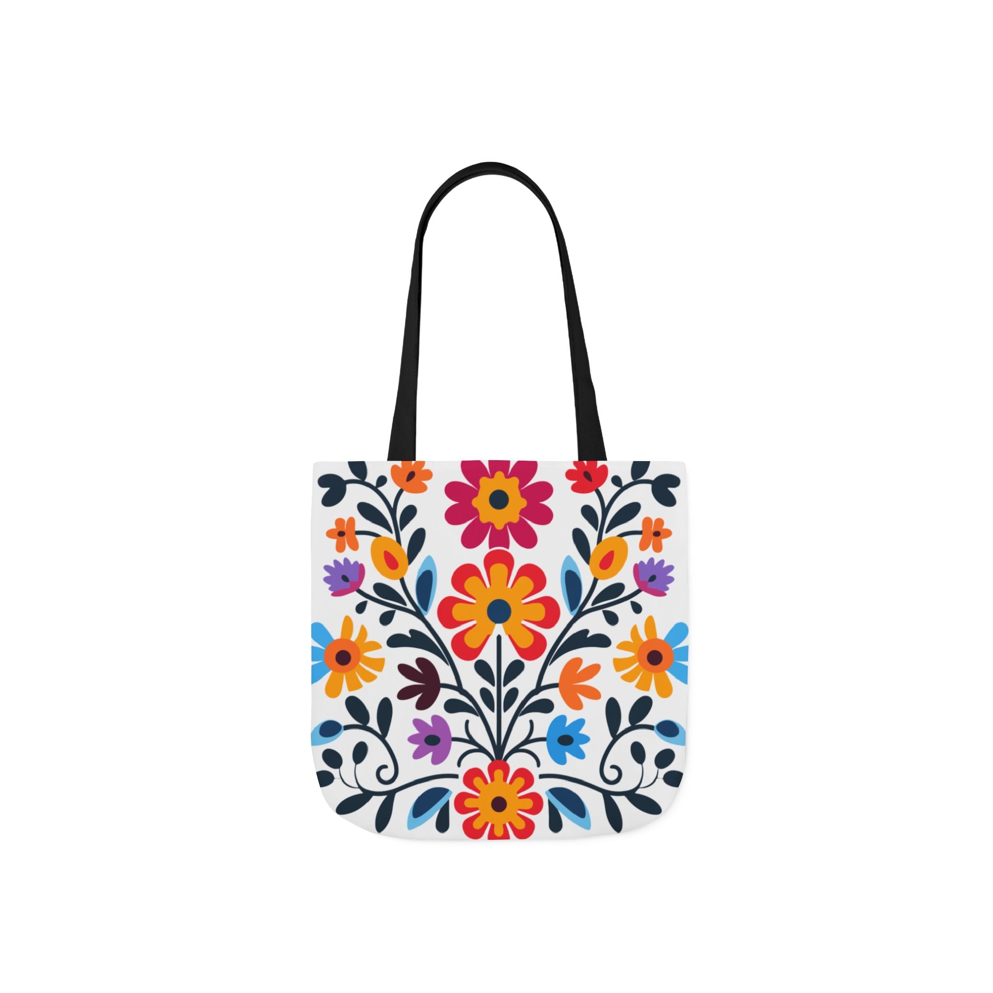 Canvas Tote Bag — Mexican Pattern Beach-Ready Shopper