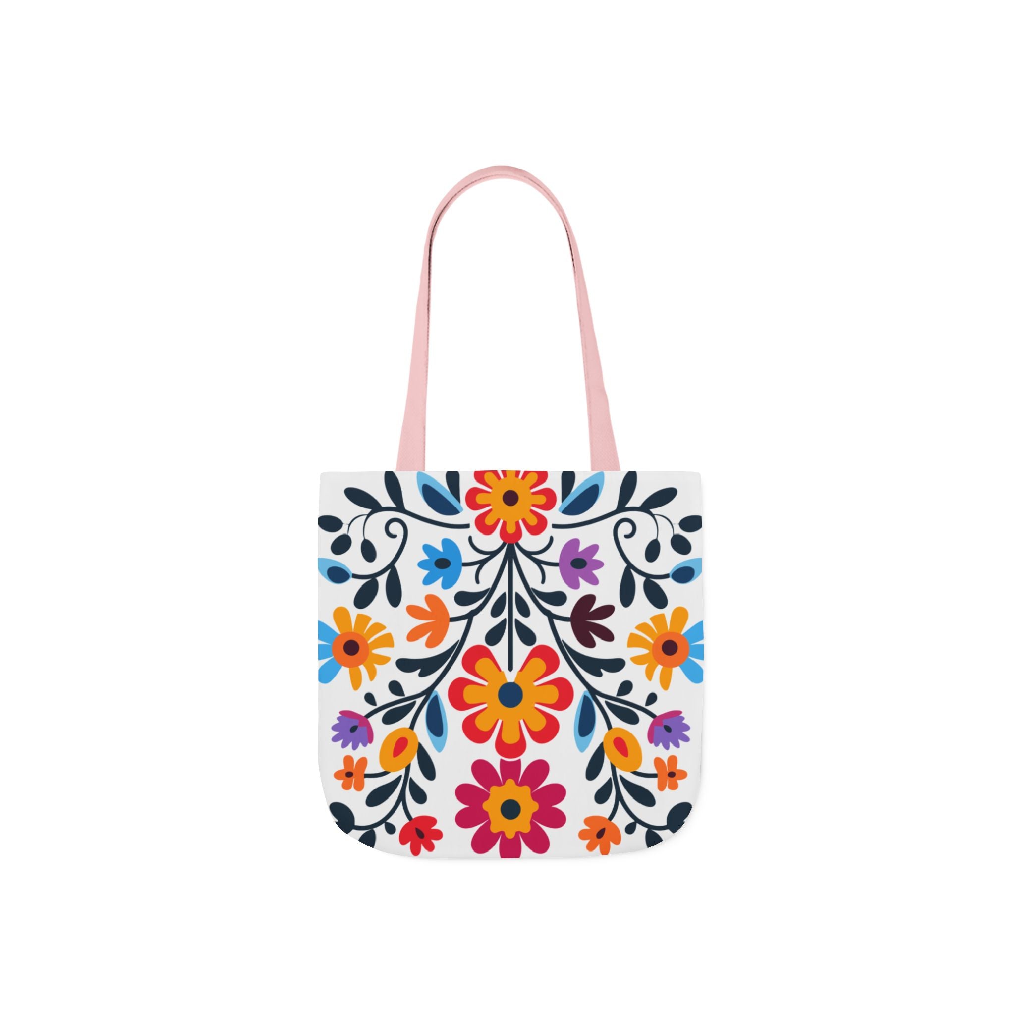 Canvas Tote Bag — Mexican Pattern Beach-Ready Shopper