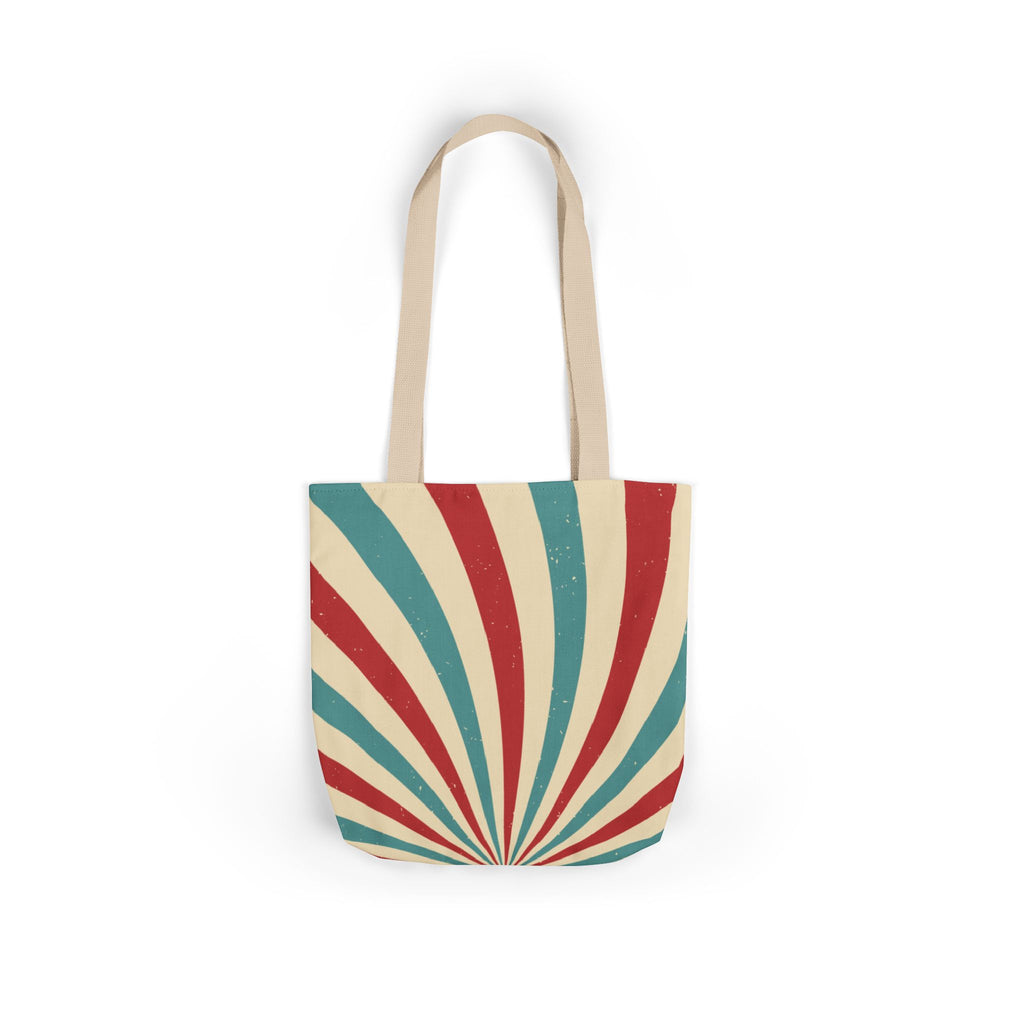 Circus Funhaus Carnival Theme Canvas Tote Bag — Beach-Ready Shopper