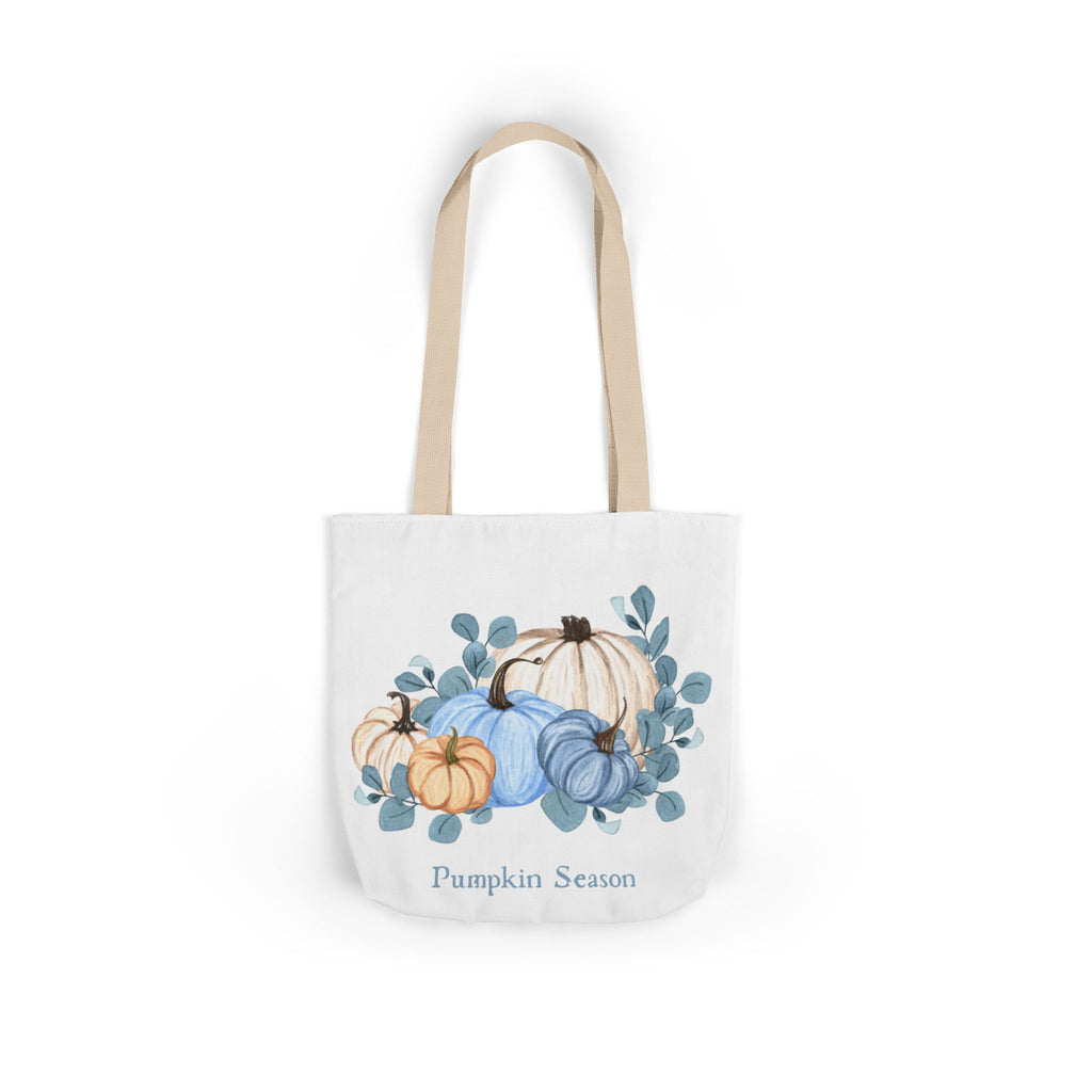 Halloween Canvas Tote Bag — Pumpkin Season Beach-Ready Shopper