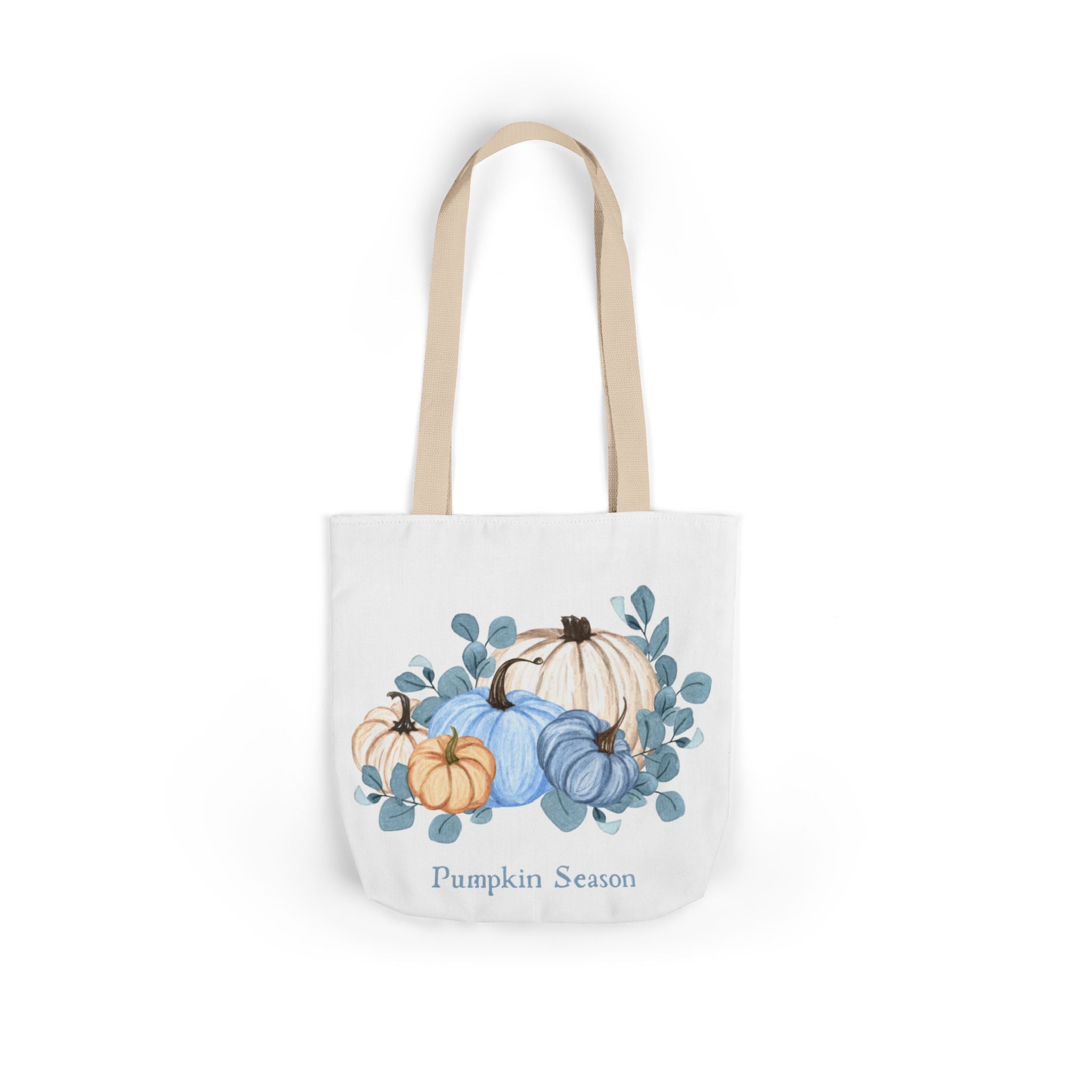 Halloween Canvas Tote Bag — Pumpkin Season Beach-Ready Shopper