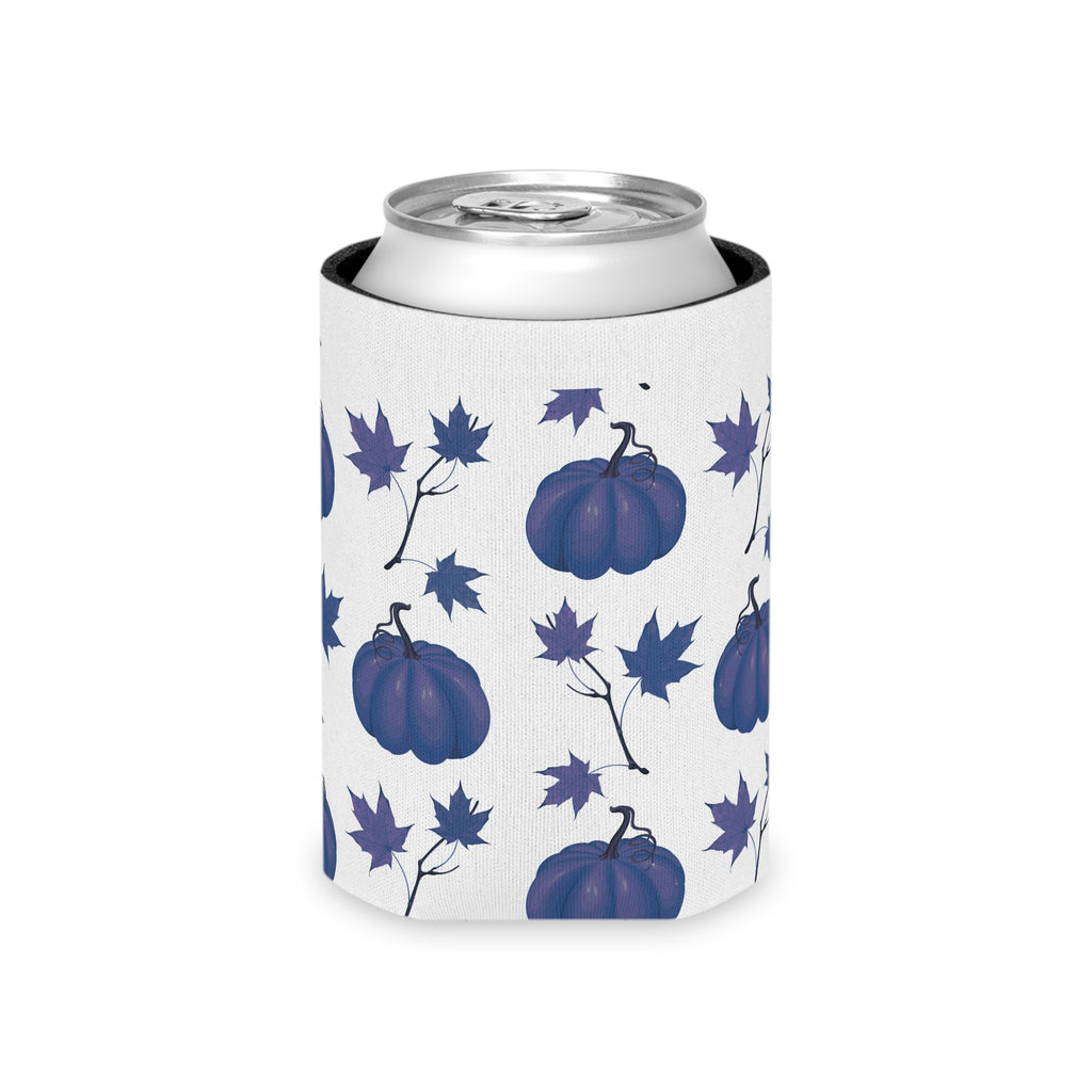 Blue Pumpkin Halloween Can Cooler –Fall Autumn Beverage