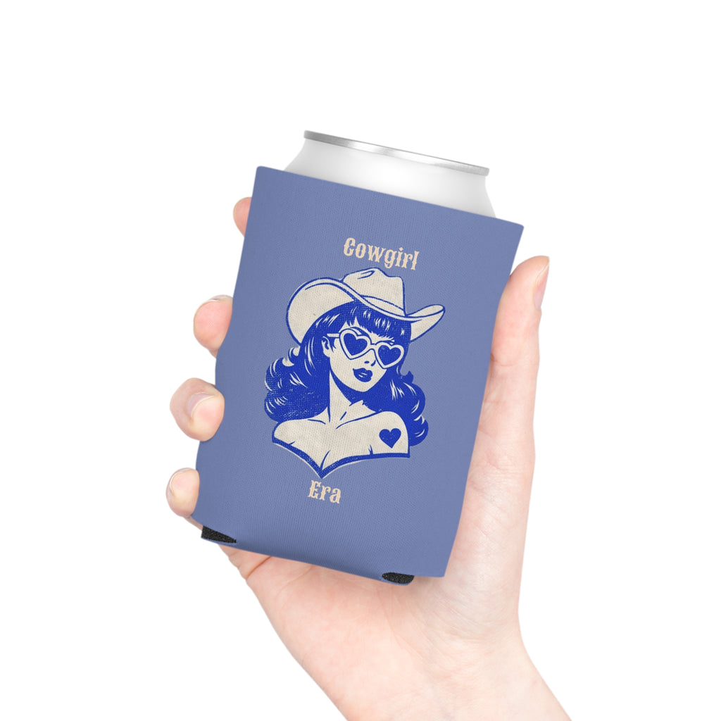 Cowgirl Era Can Cooler –Blue