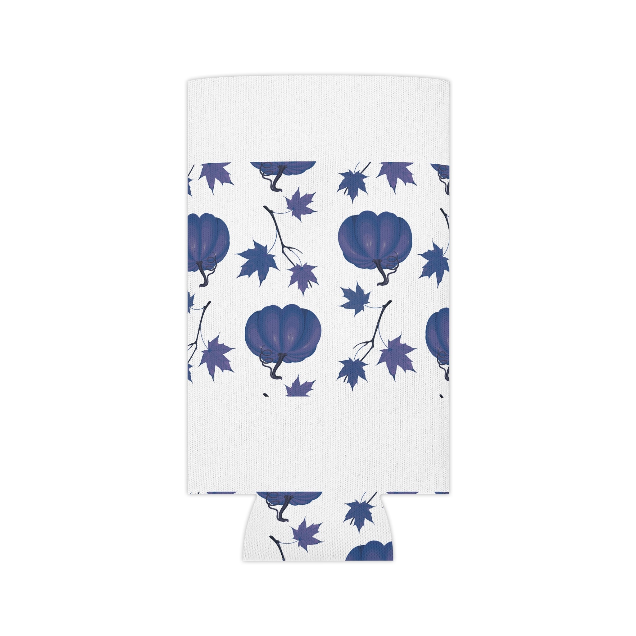 Blue Pumpkin Halloween Can Cooler –Fall Autumn Beverage