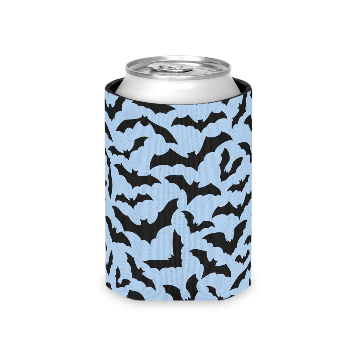 Halloween Black Bats Can Cooler –Fall Autumn Halloween