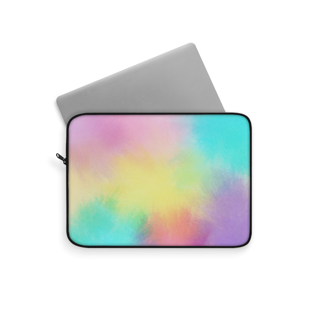Pastel Paint Laptop Sleeve — Protective Neoprene Cover