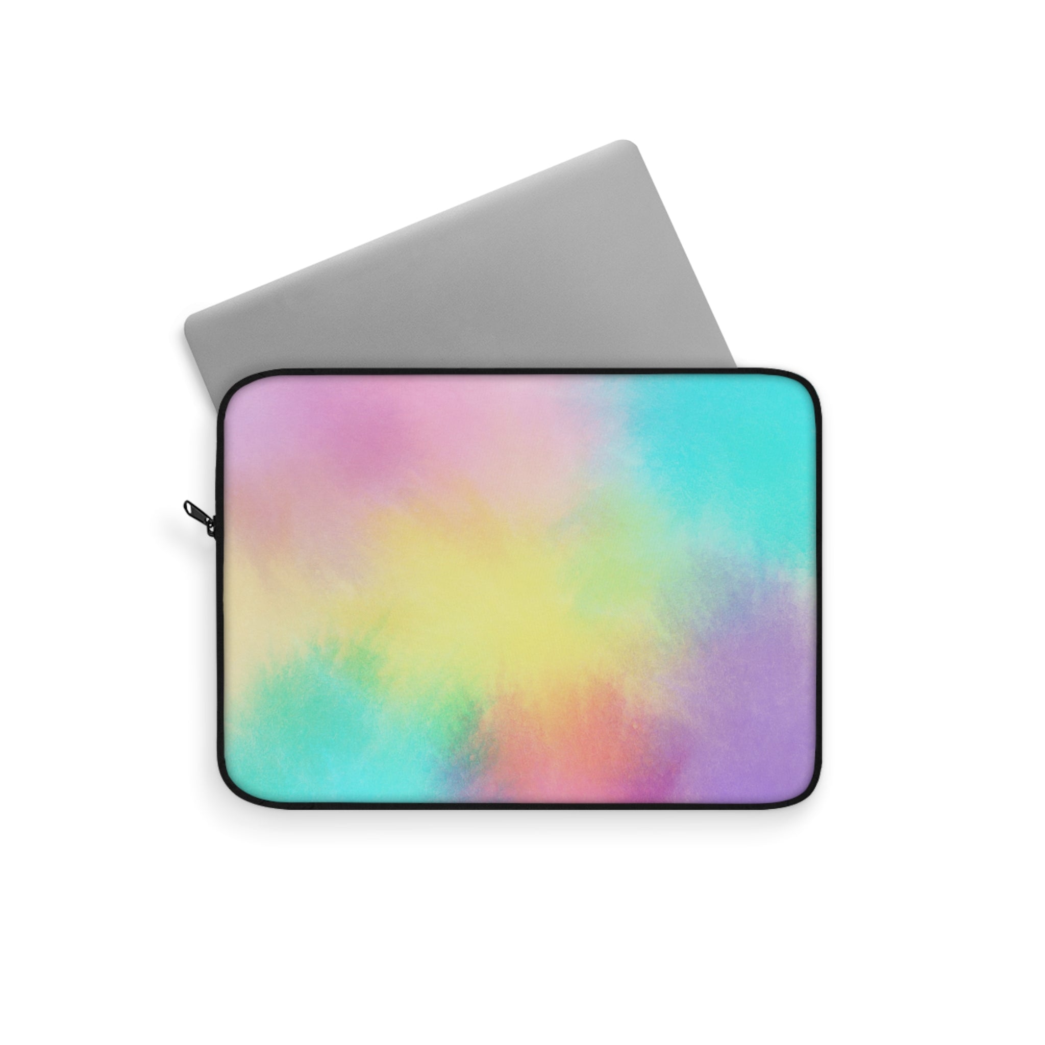 Pastel Paint Laptop Sleeve — Protective Neoprene Cover