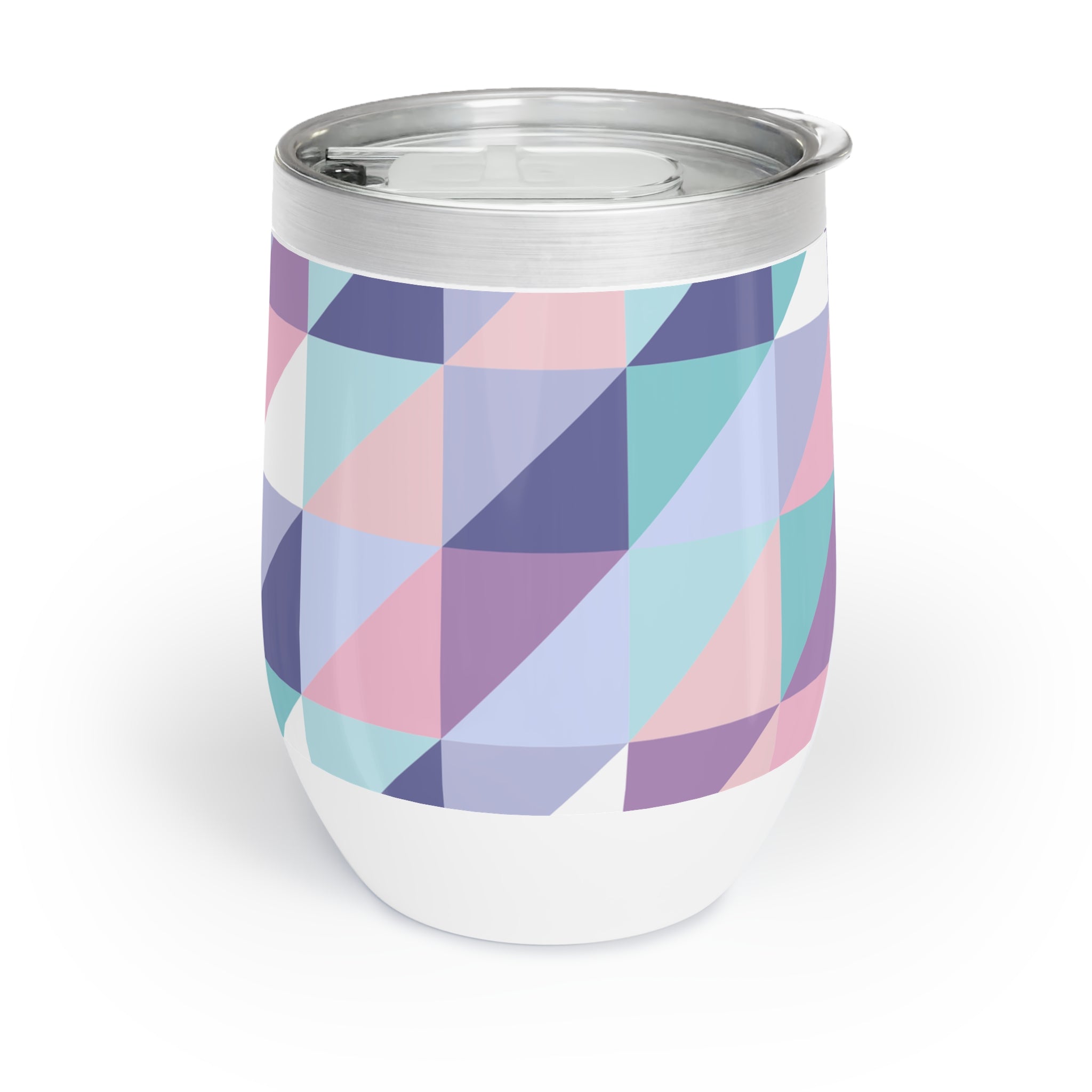Pastel Chill Wine Tumbler - Colourful Wine Design