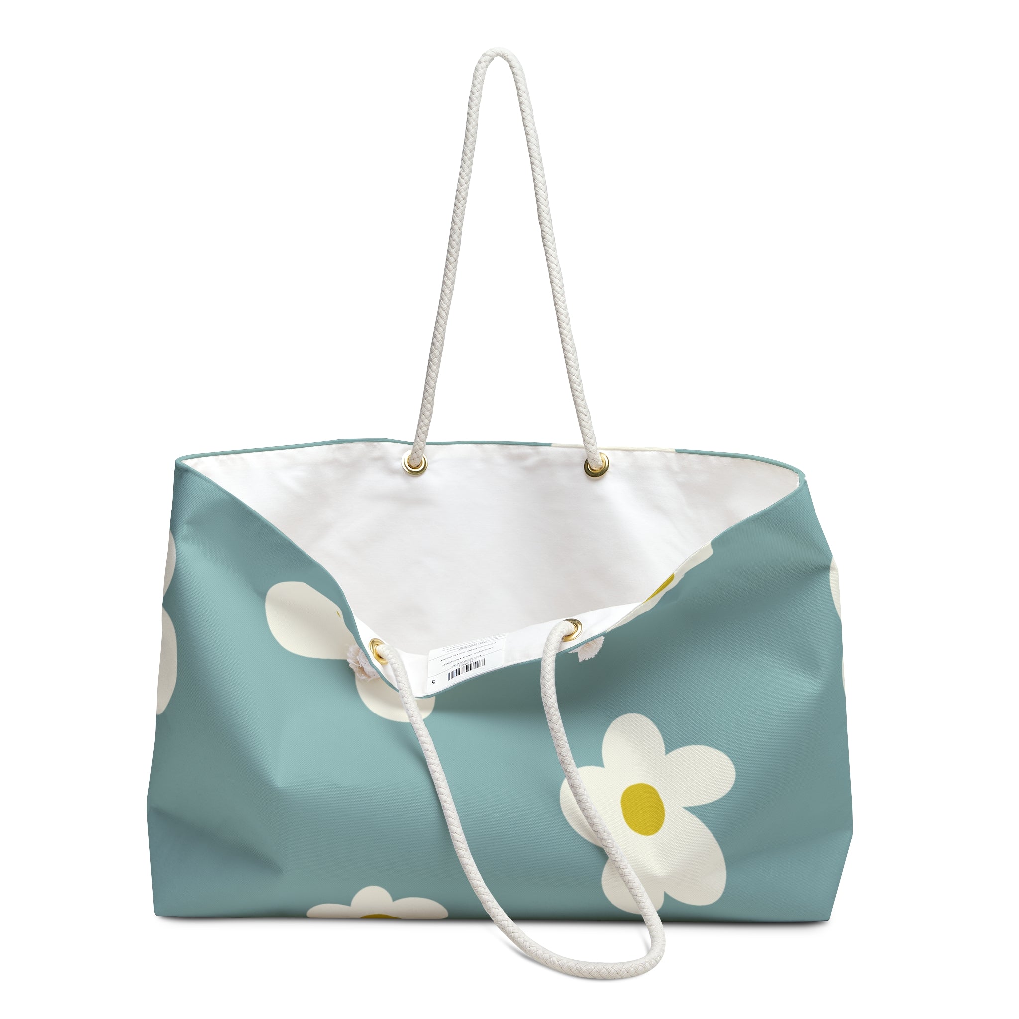Floral Weekender Bag — Large Travel or Beach Tote