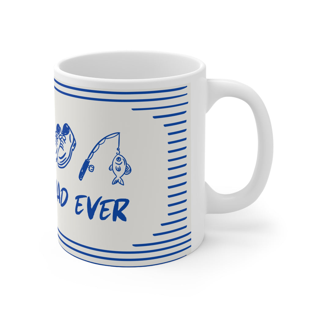Best Dad Ever Mug — Ceramic Coffee Cup