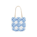Canvas Tote Bag — Santorini Inspired Beach-Ready Shopper