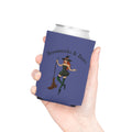 Witch with Broomsticks & Beers Halloween Can Cooler –Fall Autumn Halloween