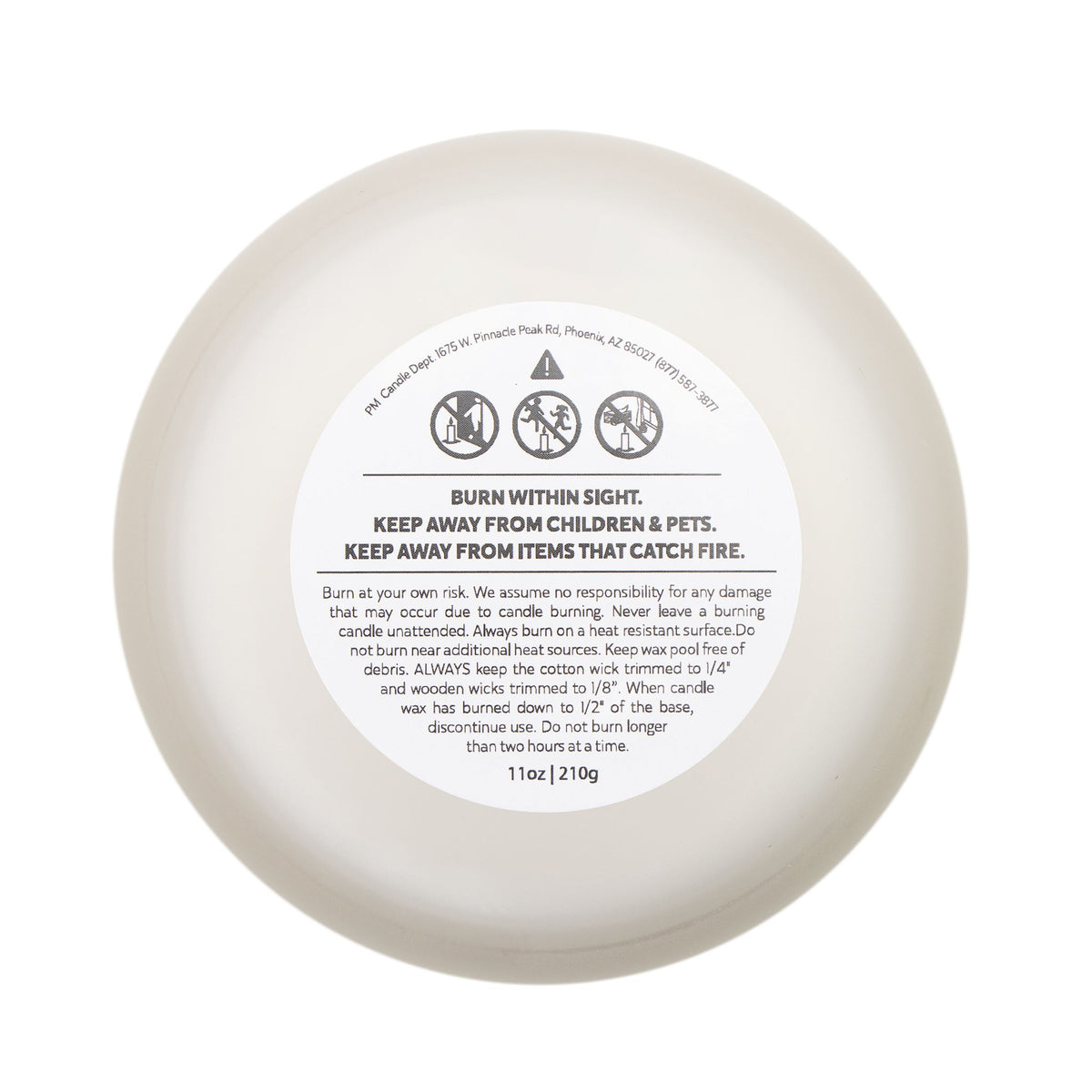 Holiday Candle — “Single & Ready to Jingle” Frosted Glass 11oz