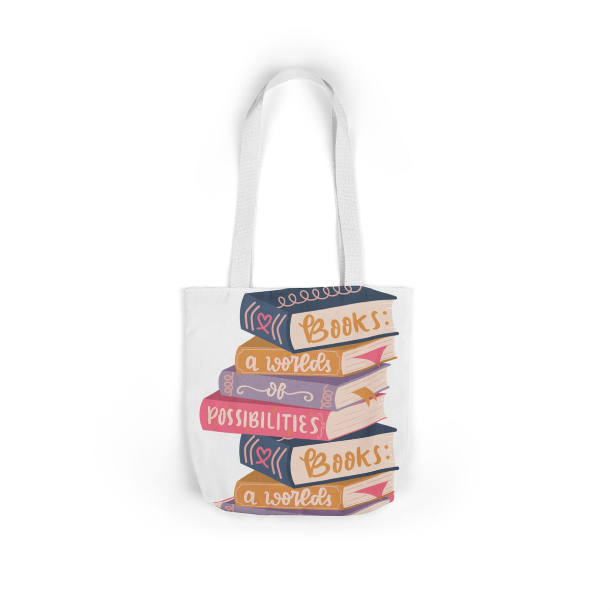 Book Lovers Canvas Tote Bag