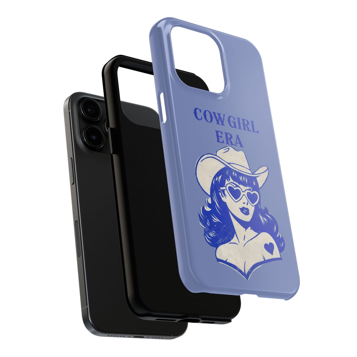 Ladies iPhone Case - Cowgirl Era Blue