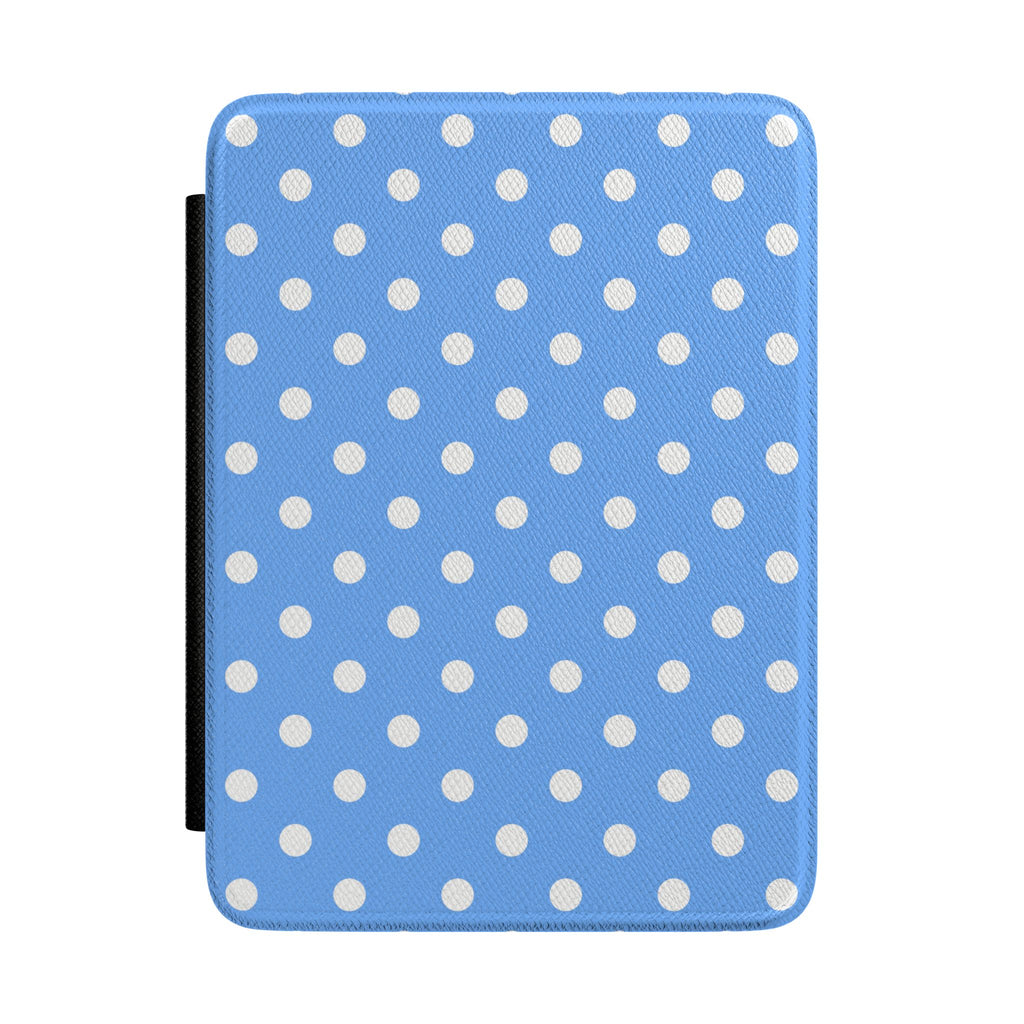 Blue White Polka Dot Kindle Case | BookTok