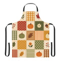 Patchwork Pumpkin Fall Autumn Halloween Apron