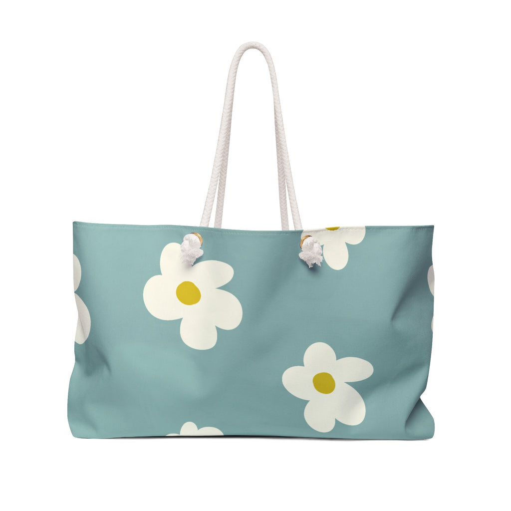 Floral Weekender Bag — Large Travel or Beach Tote