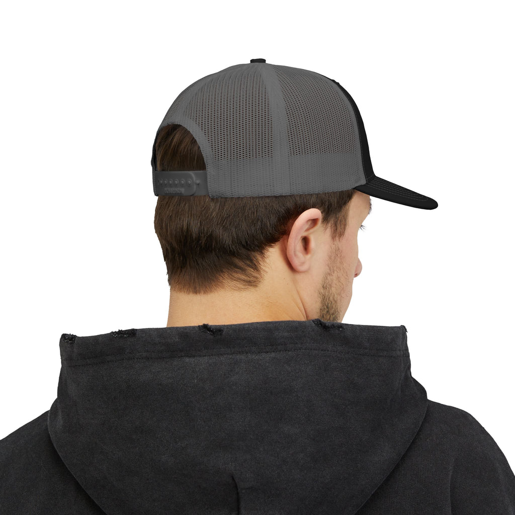 Wild Pastel Trucker Cap - Black