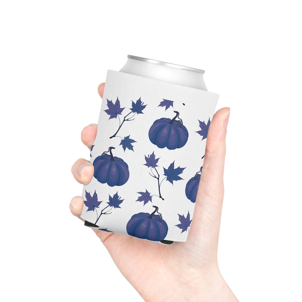 Blue Pumpkin Halloween Can Cooler –Fall Autumn Beverage
