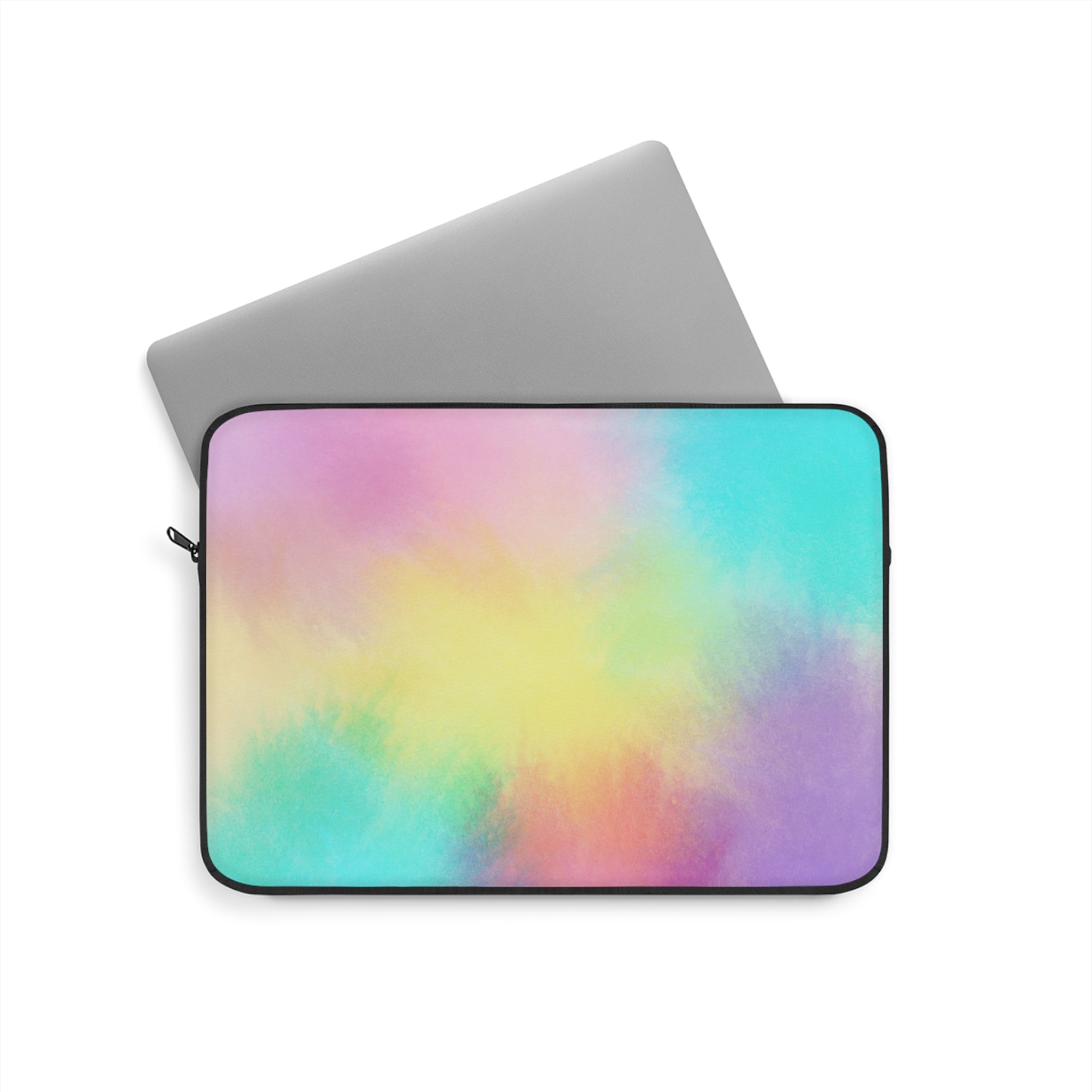 Pastel Paint Laptop Sleeve — Protective Neoprene Cover