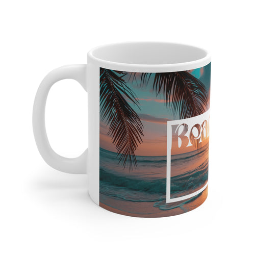 Beach Life Mug — Ceramic Coffee Cup