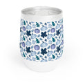 Blue Pumpkin Fall Chill Wine Tumbler