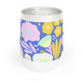 Chill Wine Tumbler - Colourful Floral Design