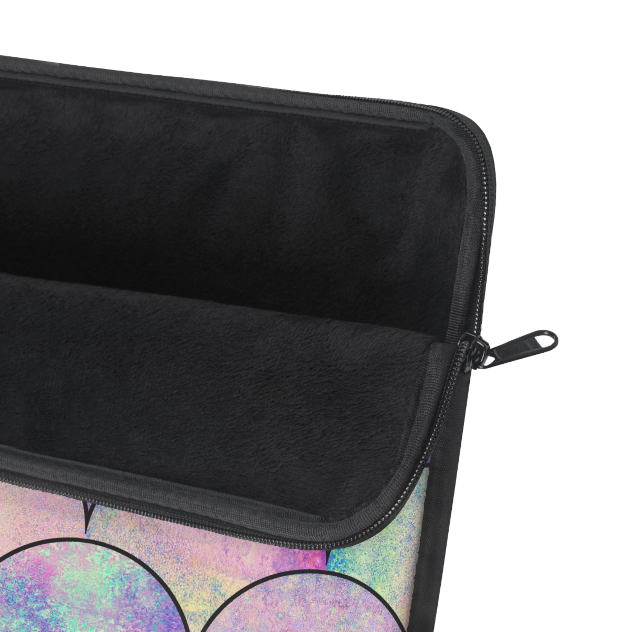 Pastel Shimmer Shells Laptop Sleeve - Protective Neoprene Cover