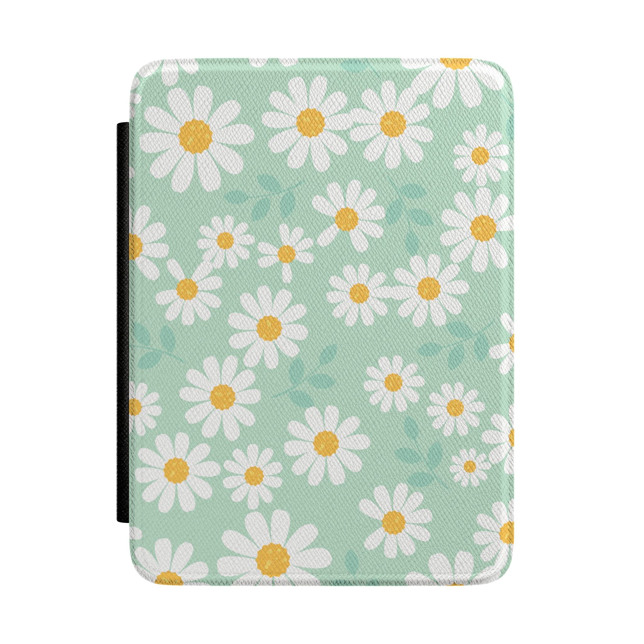 Sage Green Daisy Kindle Case | BookTok
