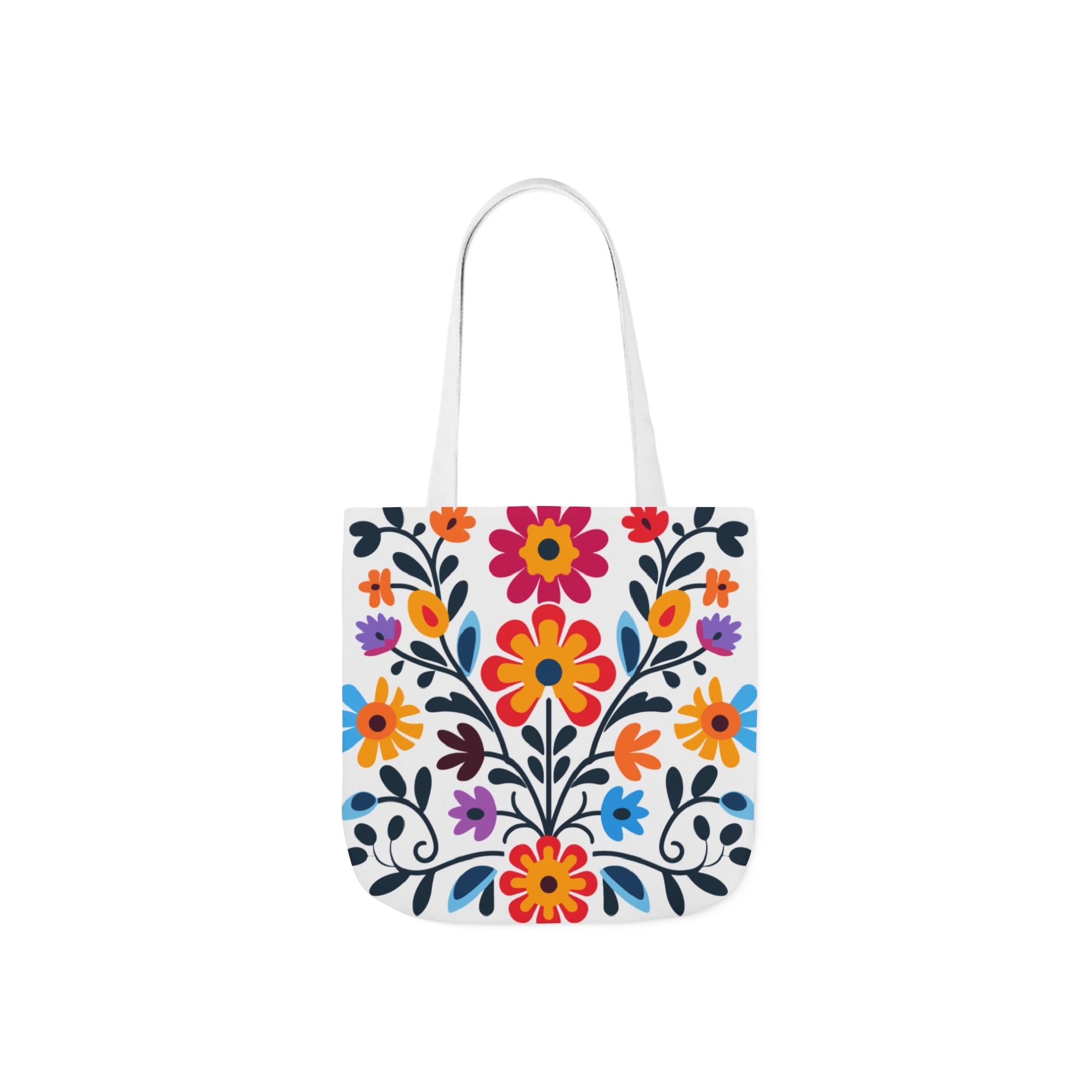 Canvas Tote Bag — Mexican Pattern Beach-Ready Shopper