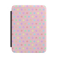 Pastel Polka Dot Kindle Case | Pink Rainbow Dots