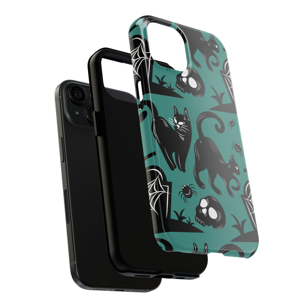 iPhone Case - Halloween Black Cats