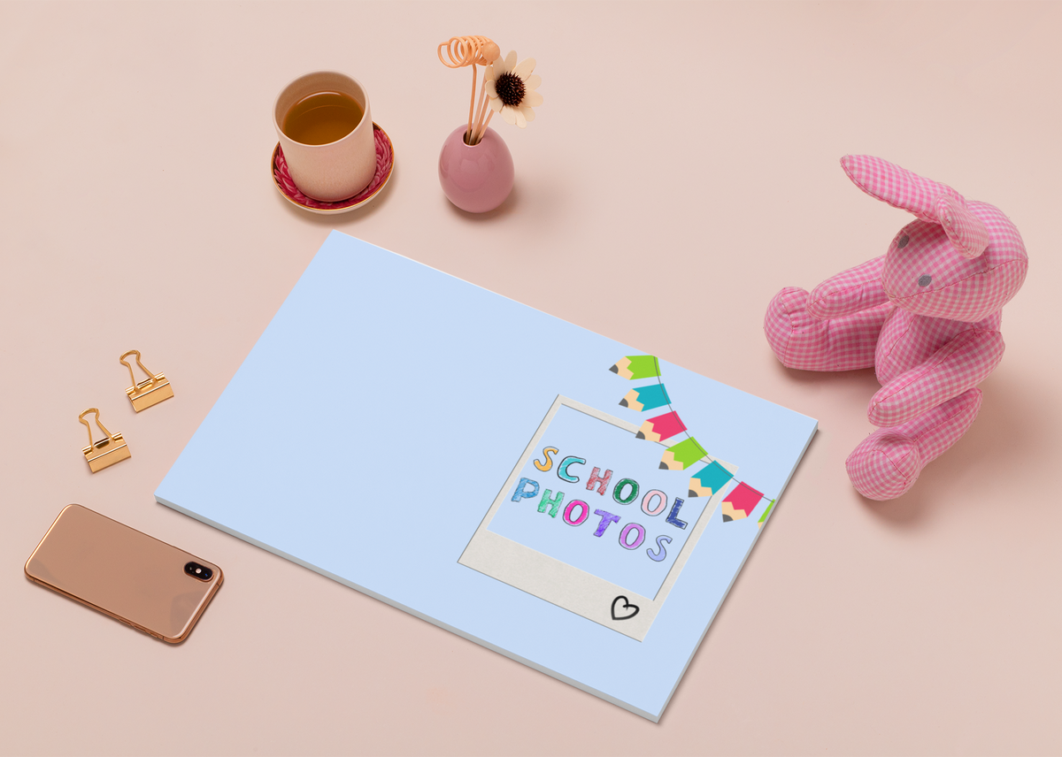 School Photos Hardcover A4 Photo Book — Keepsake Yearbook Memory Album