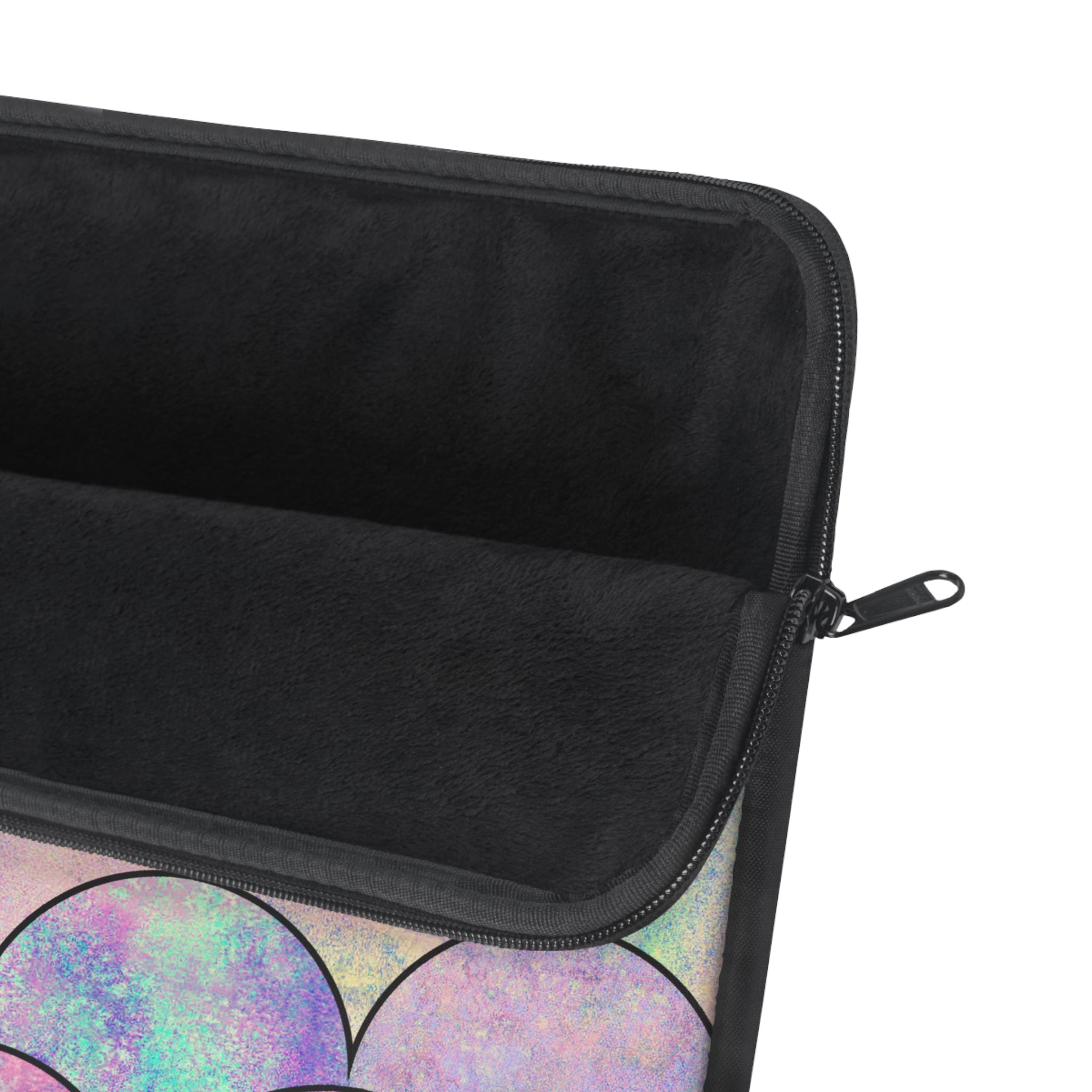Pastel Shimmer Shells Laptop Sleeve - Protective Neoprene Cover