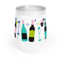 Chill Wine Tumbler - Colourful Wine Design