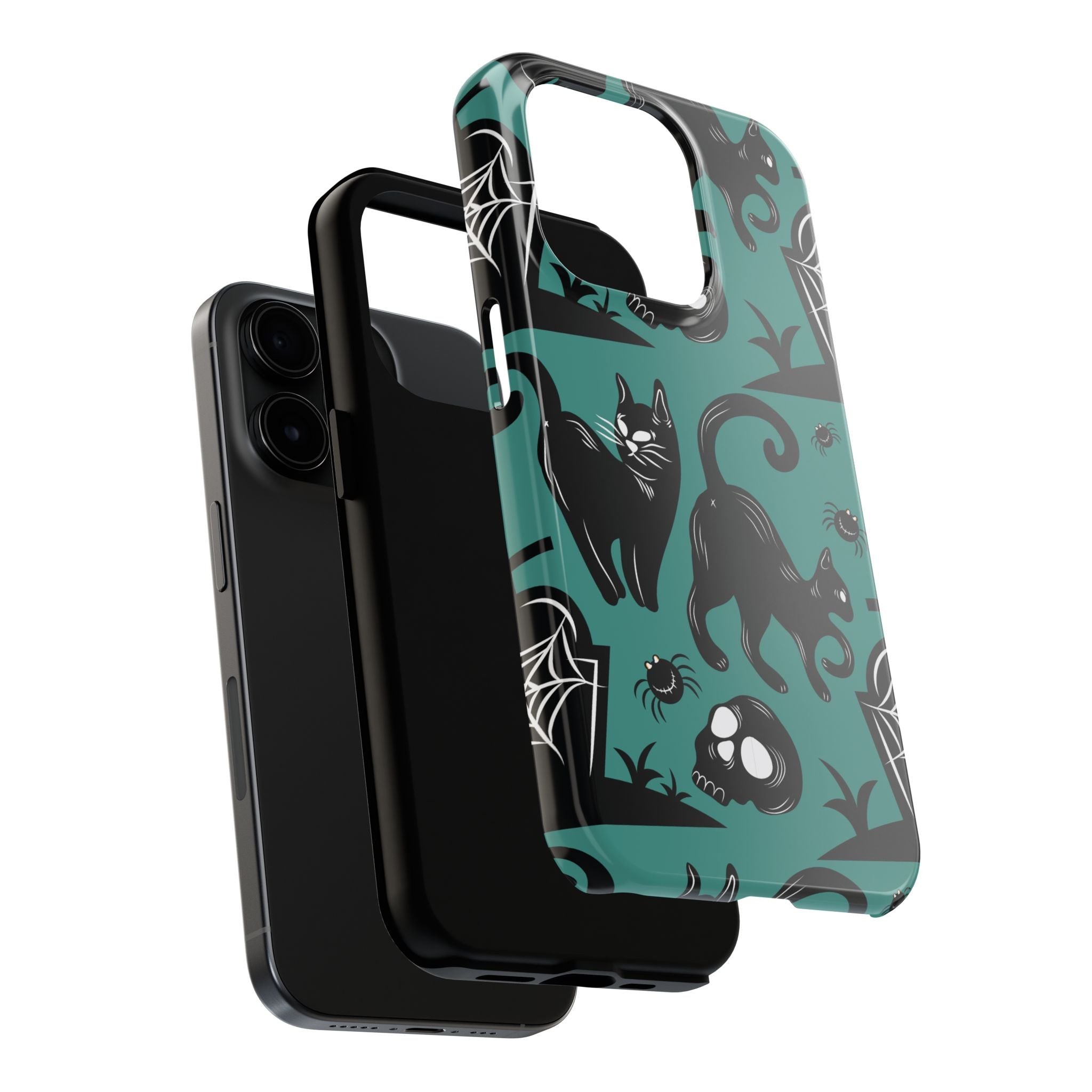 iPhone Case - Halloween Black Cats