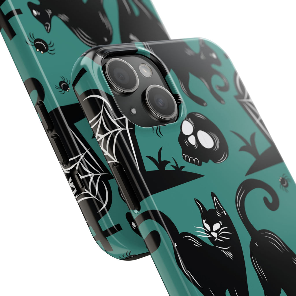 iPhone Case - Halloween Black Cats