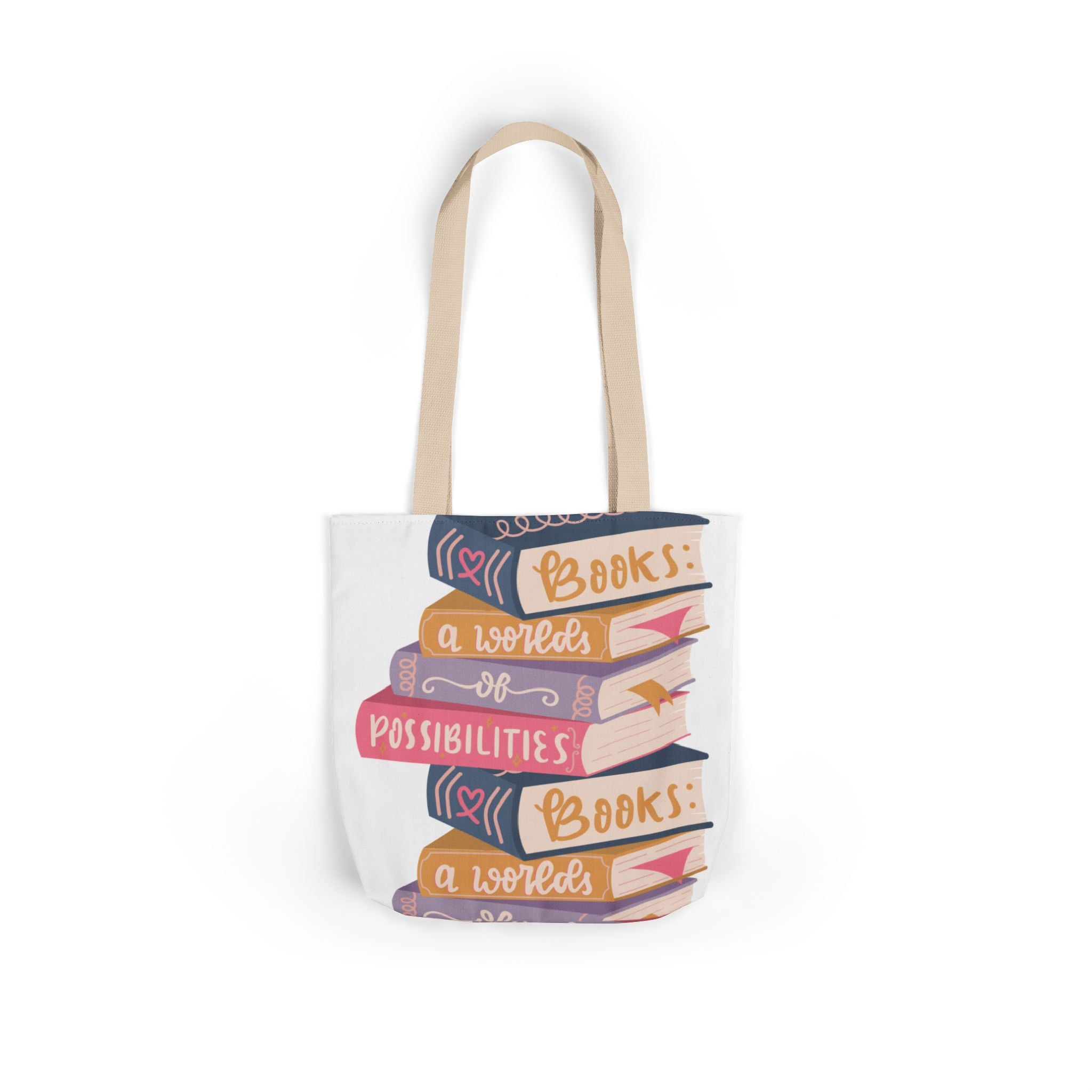 Book Lovers Canvas Tote Bag