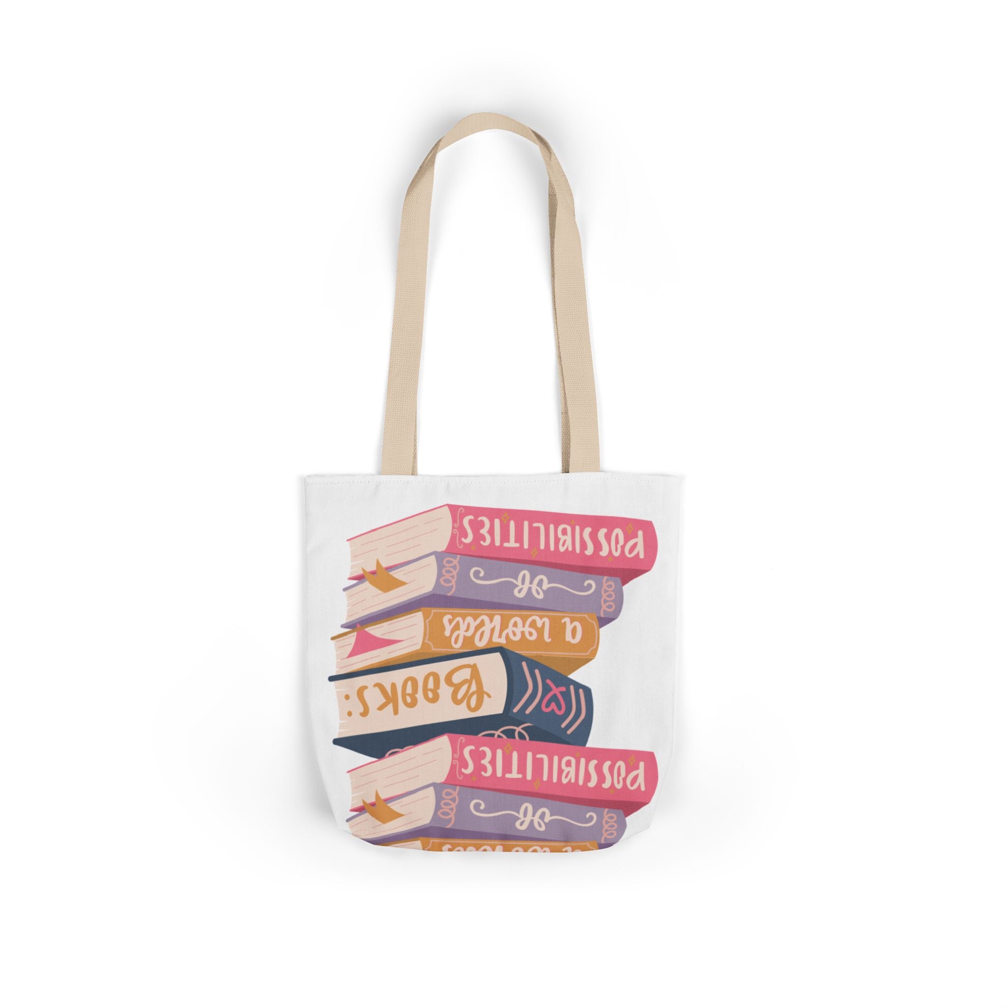 Book Lovers Canvas Tote Bag