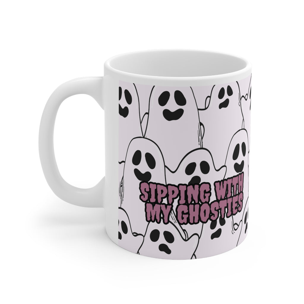 Ghost Fall Coffee Halloween Mug — Ceramic Coffee Cup