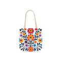 Canvas Tote Bag — Mexican Pattern Beach-Ready Shopper