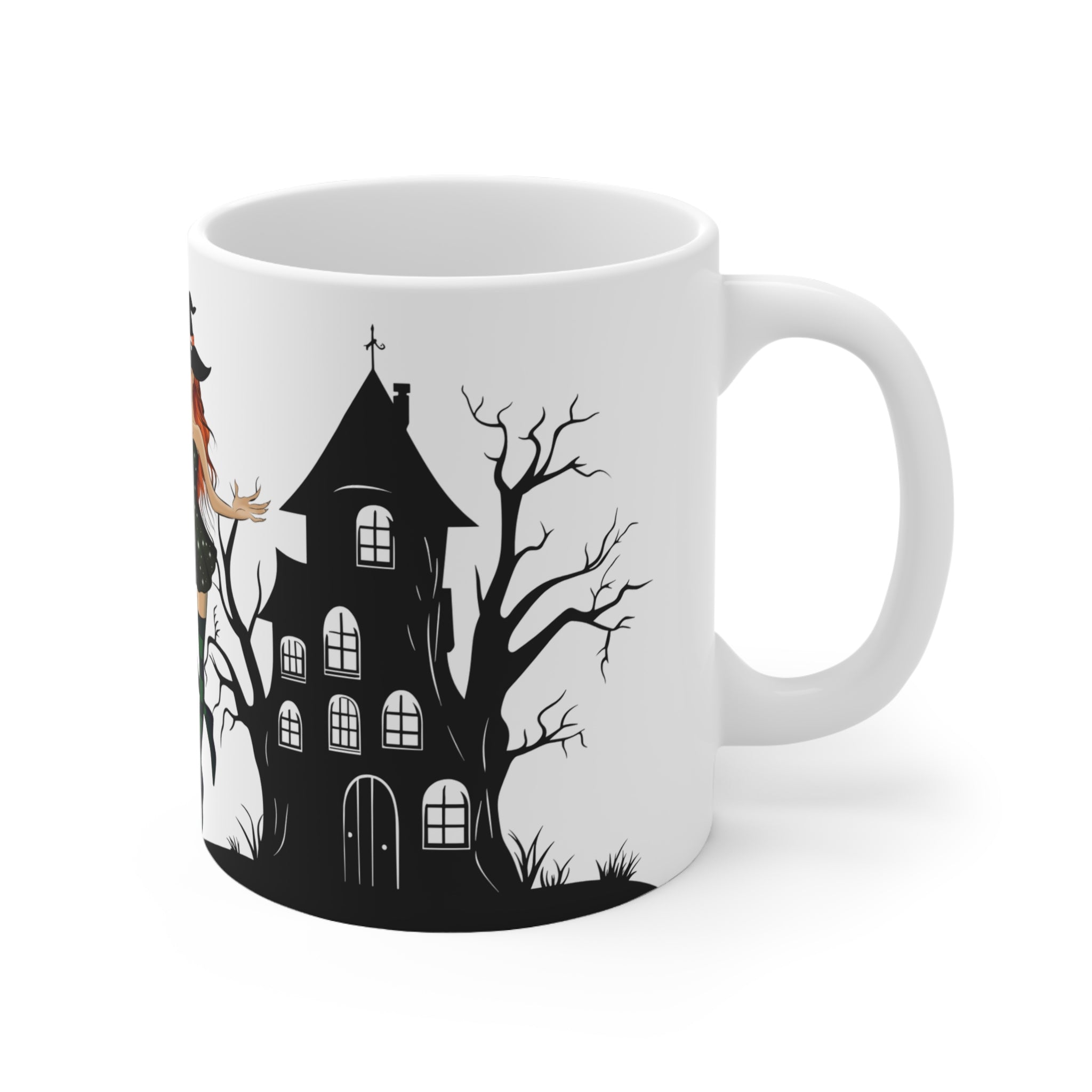 Every Witch Needs a Break Coffee Halloween Mug — Ceramic Coffee Cup