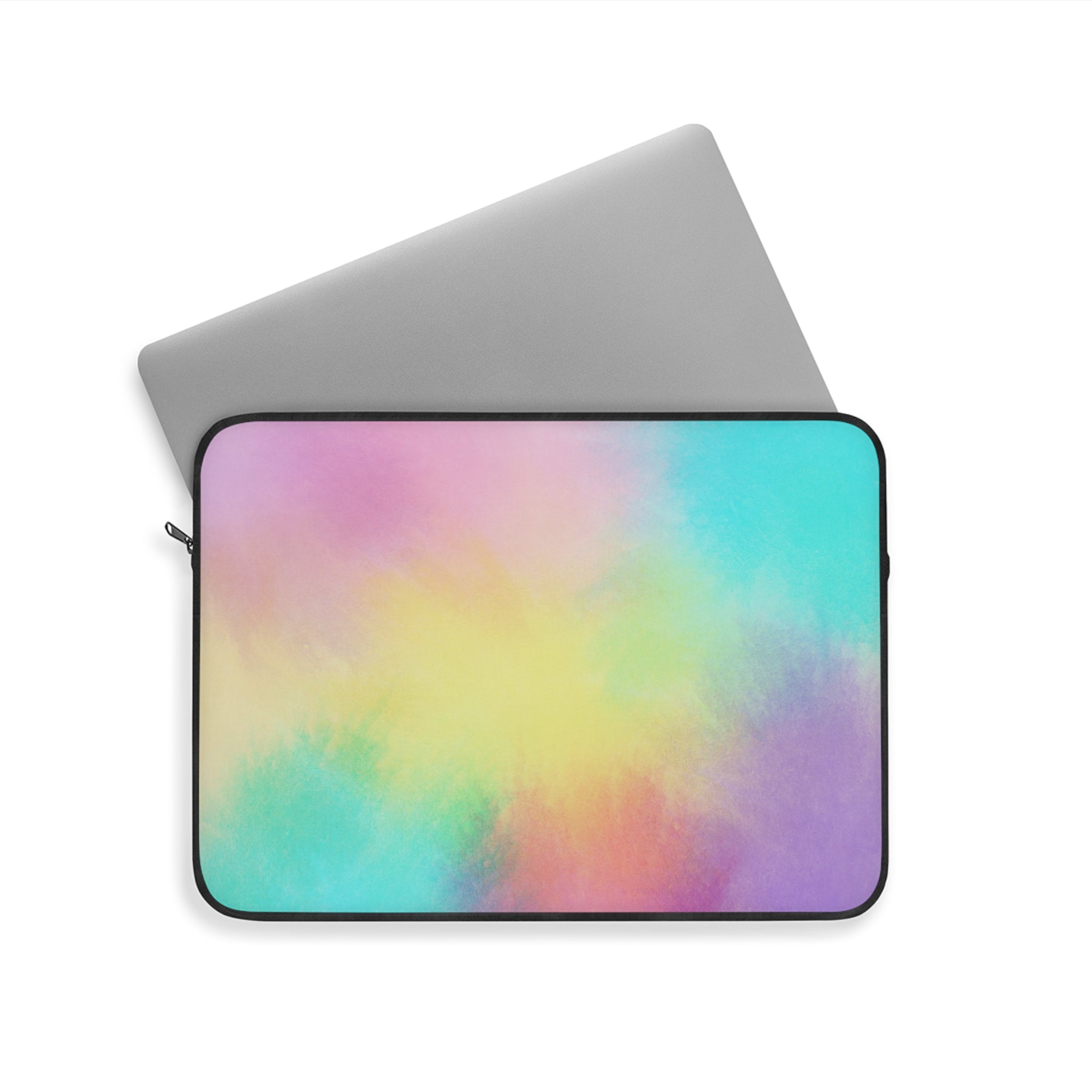 Pastel Paint Laptop Sleeve — Protective Neoprene Cover