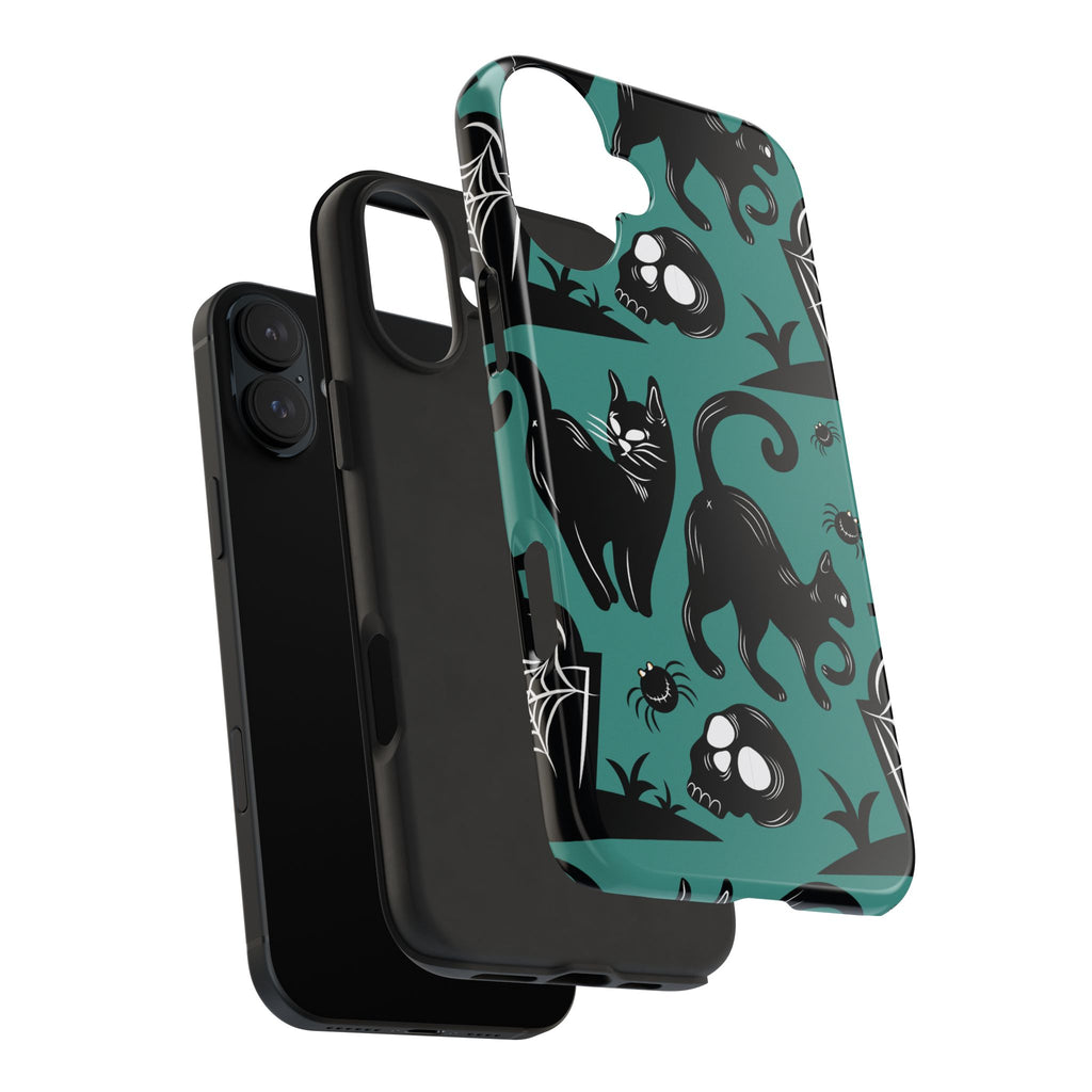 iPhone Case - Halloween Black Cats